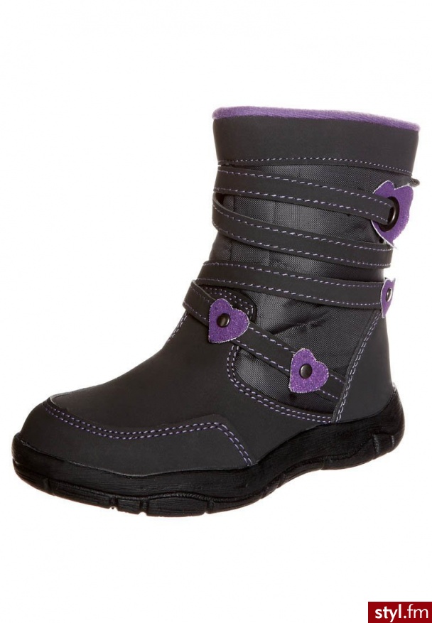 STUPS Kozaki szary (367 081) - Kozaki Buty Moda