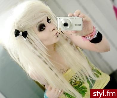 EMO Alternatywne Średnie Fryzury