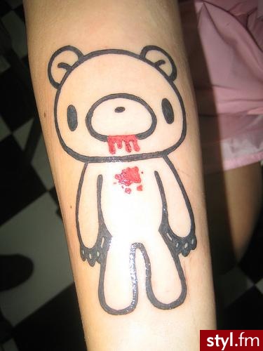 Tatoo gloomy Bear - Tatuaże
