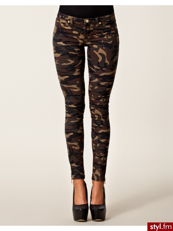 Jeansy Spodnie Moda