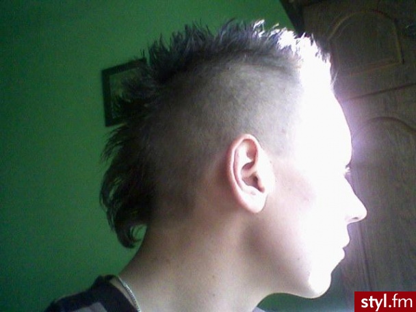 Punk Rock Alternatywne Średnie Fryzury