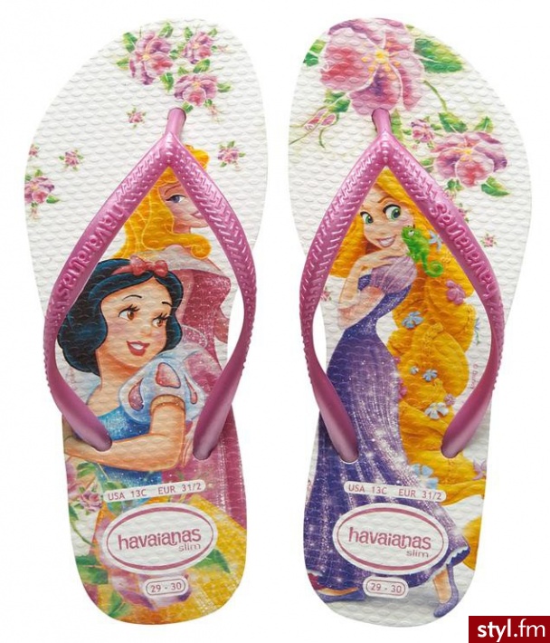 Havaianas JAPONKI KIDS SLIM PRINCESS - Klapki Buty Moda