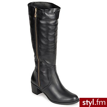 Kat Maconie BUTY ELSA CzARNY - Kozaki Buty Moda