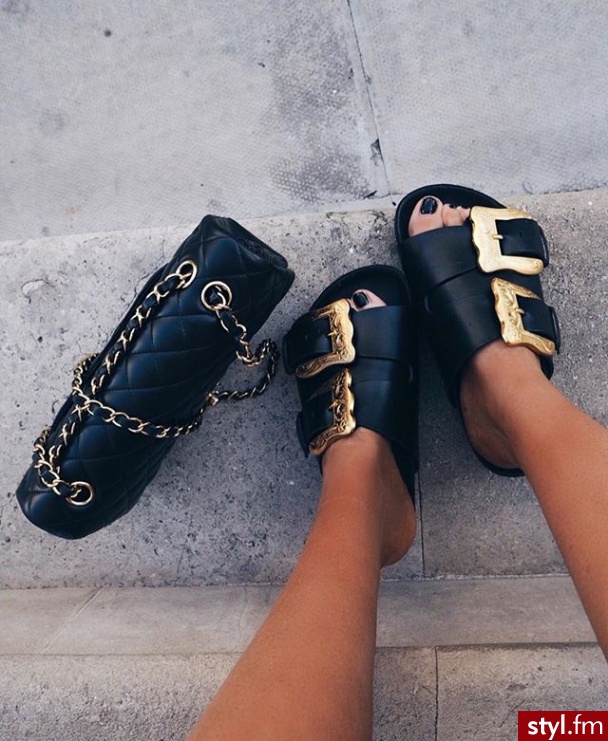 Klapki Buty Moda