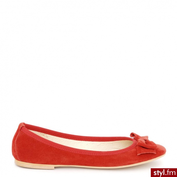 Venezia BALERINY JENNY VEL ROS - Balerinki Buty Moda