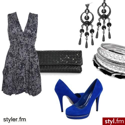 granatowy akcent - Styler