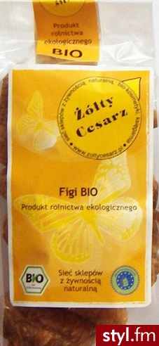 Żółty Cesarz Figi BIO 150g - Majtki Bielizna Moda