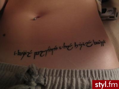“Not all those who wander are lost” - Tatuaże