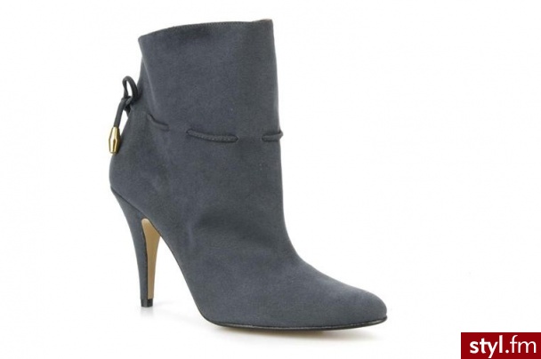 Beyond Skin PÓŁBUTY I BOTKI CORRINE BY BEYOND SKIN (Szary) - Botki Buty Moda