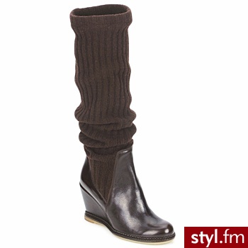 Lottusse BUTY GRAVOL MOKA - Kozaki Buty Moda