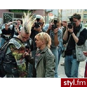 Punk Rock Alternatywne Średnie Fryzury