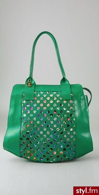 Torba w kolorze żywej zieleni z kolekcji Chloe pod nazwą See by Chloe - 640$ - Pozostałe Torebki Moda