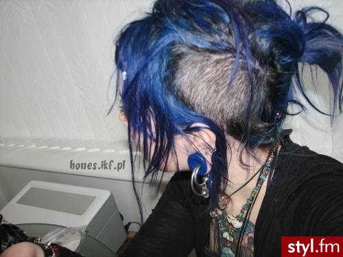 Punk Rock Alternatywne Średnie Fryzury
