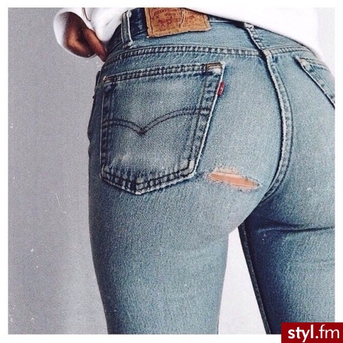 Jeansy Spodnie Moda