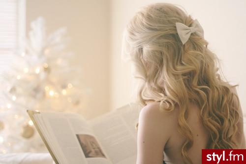 Blond Rozpuszczone Kręcone Na co dzień Długie Fryzury