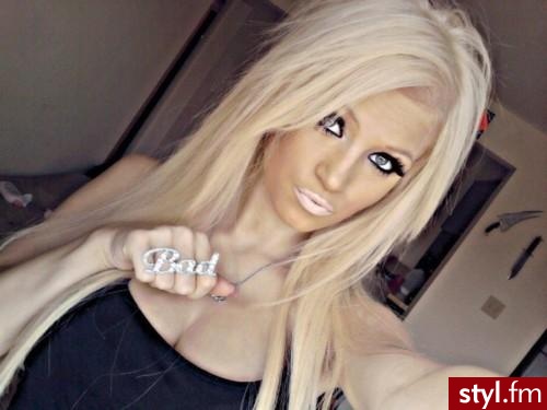 Blond Rozpuszczone Proste z grzywką Na co dzień Długie Fryzury