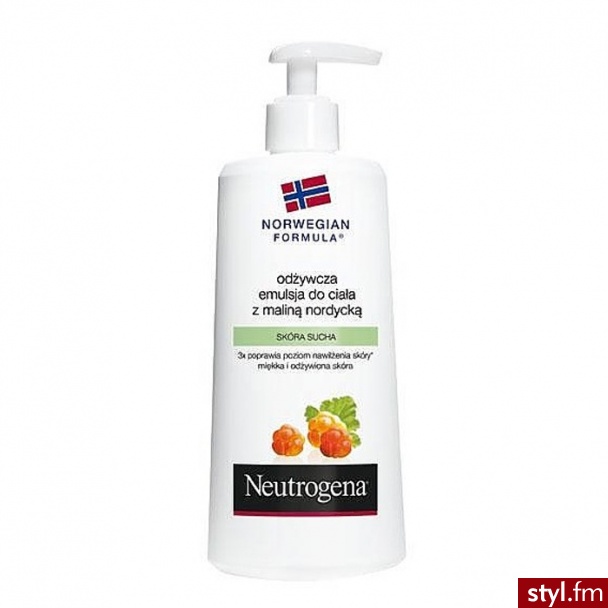 NEUTROGENA Formuła Norweska emulsja odżywcza z maliną 400 ml - Emu Buty Moda