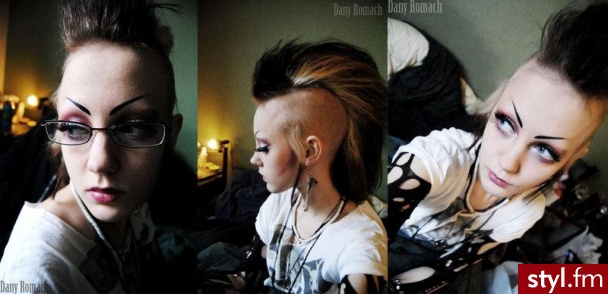 Punk Rock Alternatywne Długie Fryzury