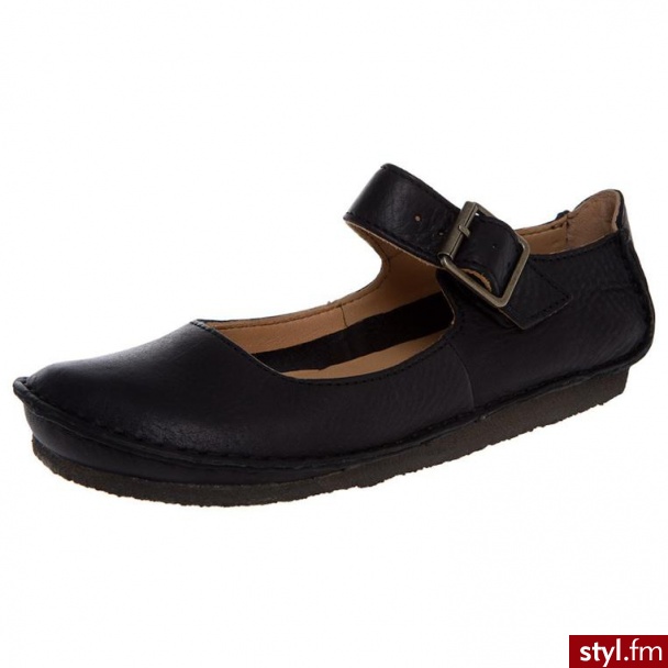 Clarks Originals FARAWAY FELL Baleriny klasyczne czarny - Balerinki Buty Moda