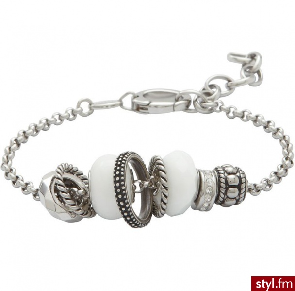 Bransoletka Fossil  JF86882040 - Bransoletki Biżuteria Moda