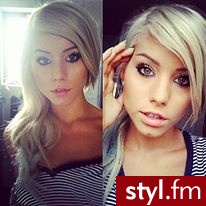 Carmen Grebenișan - Blond Rozpuszczone Kręcone Na co dzień Długie Fryzury