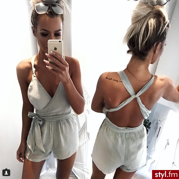 Kombinezony Spodnie Moda