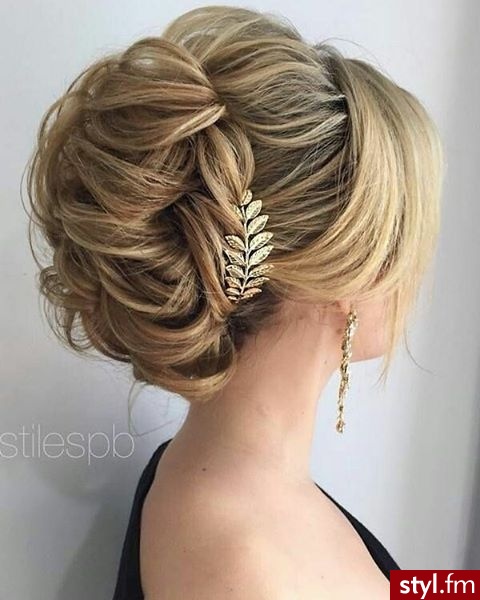 Blond Upięcie Kręcone Na co dzień Długie Fryzury