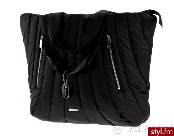 Samsonite Midtown Torebka Damska F75 008 Torebki na ramię Czarny - Torebki na co dzień Torebki Moda