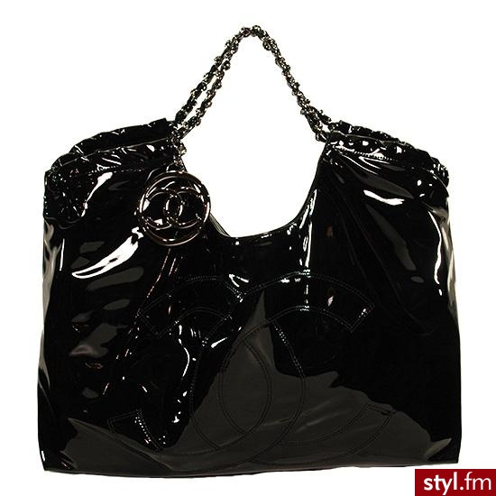 Lakierowana torebka od Chanel - Pozostałe Torebki Moda