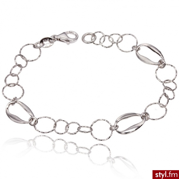 Dandelio  Srebrna Bransoletka NCL-BRA-0094 - Bransoletki Biżuteria Moda