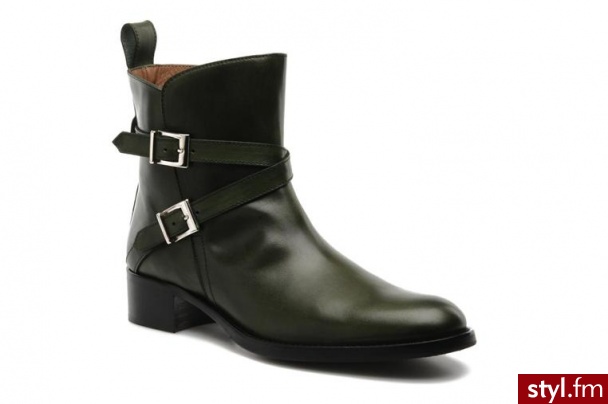 Georgia Rose PÓŁBUTY I BOTKI PERBABY BY GEORGIA ROSE (zielony) - Botki Buty Moda