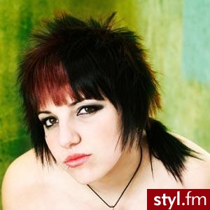 EMO Alternatywne Średnie Fryzury