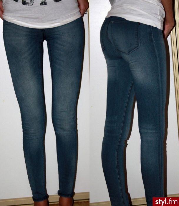 Jeansy Spodnie Moda
