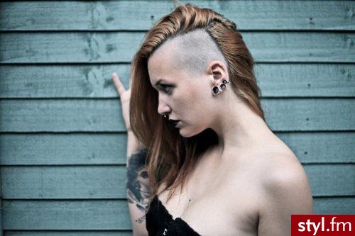 Punk Rock Alternatywne Średnie Fryzury