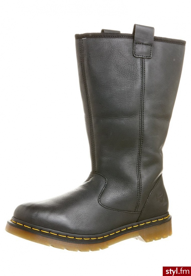 Dr. Martens JUNEY "PULL ON BOOT" Śniegowce czarny - Pozostałe Buty Moda