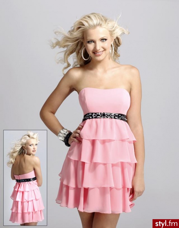Blush Prom Dress Style 9044 - Pozostałe Ciuchy Moda
