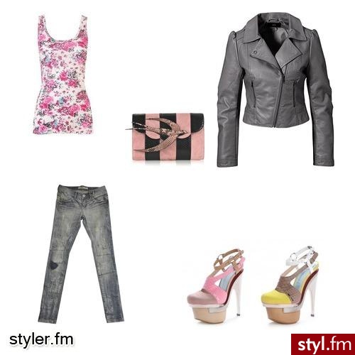 Szaro różowo :D - Styler