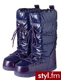 Barts Buty damskie Glossy Snowboots ciemny fioletowy roz.M (39- 41) - Pozostałe Buty Moda