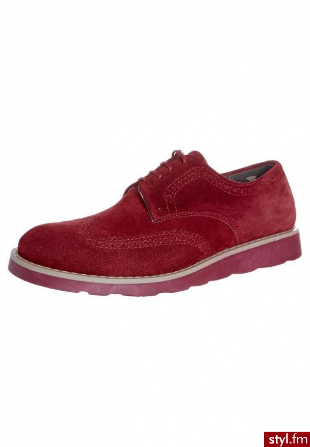 Batter Oksfordki czerwony (zb32600) - Pozostałe Buty Moda
