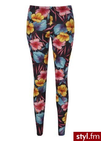 Leginsy Spodnie Moda