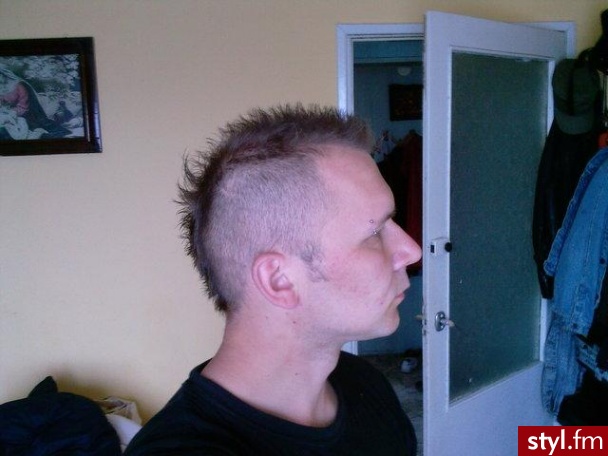 Punk Rock Alternatywne Średnie Fryzury