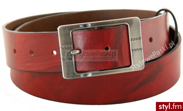 Stylowe Paski Czerwony mod77 - Paski Dodatki Moda