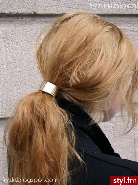 Blond Upięcie Proste Na co dzień Długie Fryzury