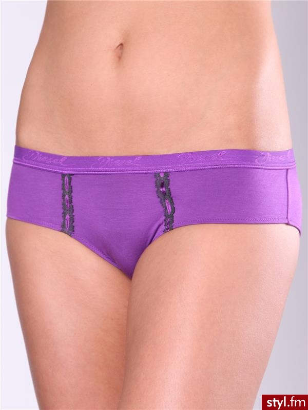 Diesel Figi Mandy 00CFX7-00CXG_ fioletowy S - Majtki Bielizna Moda