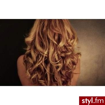 Blond Rozpuszczone Kręcone Na co dzień Długie Fryzury