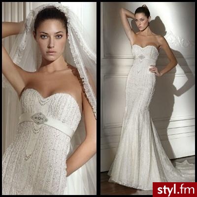Pronovias, model 2008 Delfin - Suknie ślubne Ślub Moda