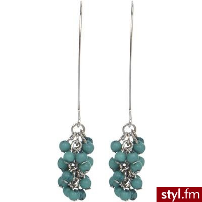 Cluster Bead Drop Earring - Oasis - Polyvore. Pobrano ze strony: http://www.polyvore.com/cluster_bead_drop_earring/thing?id=19422646#1284242265876 - Pozostałe Dodatki Moda