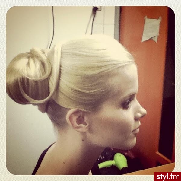 Blond Kok Proste Na co dzień Długie Fryzury