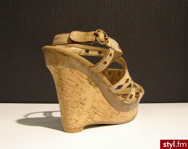 koturny fama, 13cm - Sandały Buty Moda
