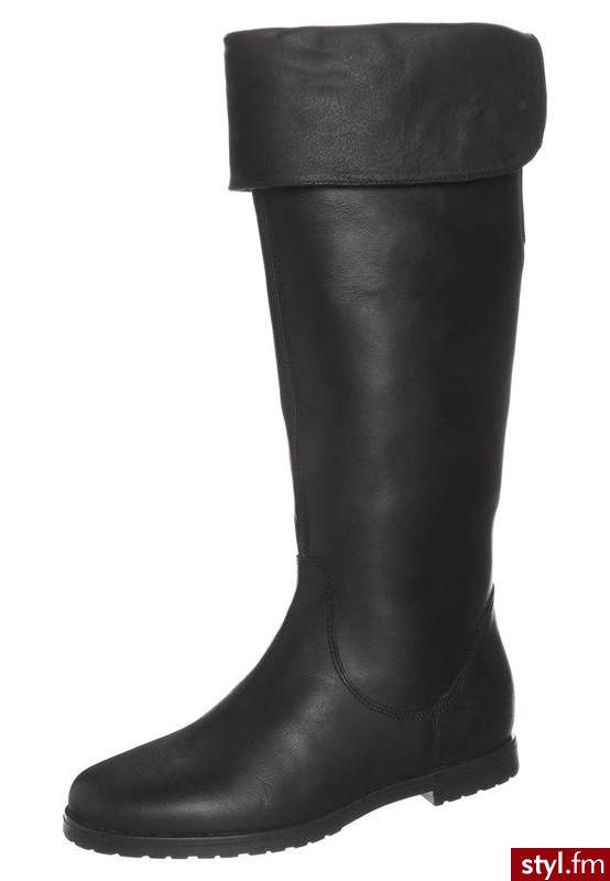 Taupage Kozaki  czarny - Kozaki Buty Moda